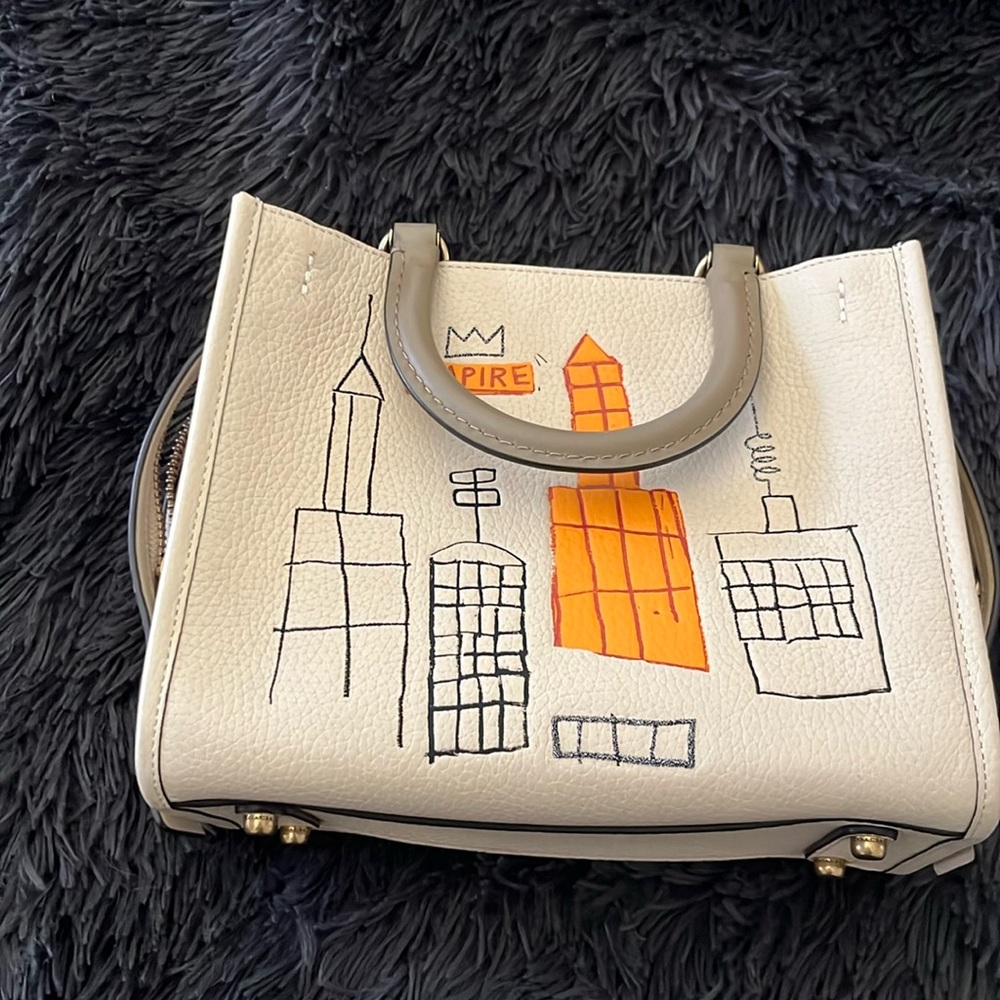 CoachXBasquiat rouge 25